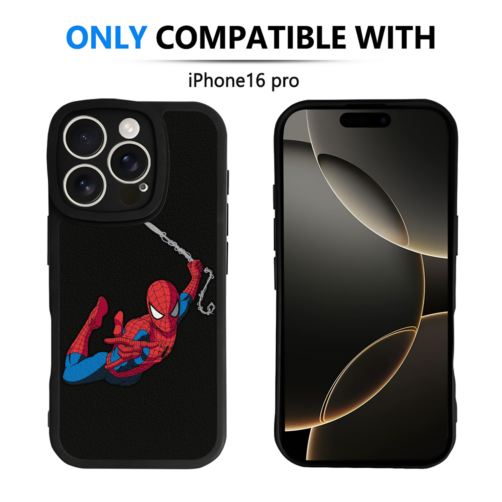 （画像用） アベンジャーズ The Avengers 【iPhone 16シリーズ対応】シリコンスマホケース（レザー調） 材質：シリコン